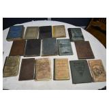 Antique School Learning Books