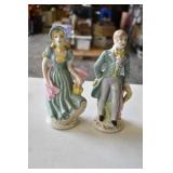 Pair of Vtg Porcelain Figures