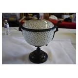 Vtg Maitland & Smith Porcelain & Bronze Collared U Vtg Maitland & Smith Porcelain & Bronze Collared U