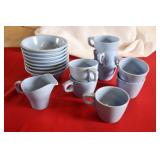 Set of 17 Pcs Boonton Melamine Dishes