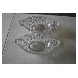 American Brilliant Cut Glass Bowl Set