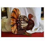 Vtg Turkey Thanksgiving Honeycomb