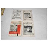 Vtg The WorkBasket Magazines x 4