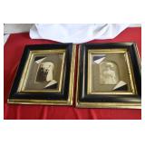 Pair of Antique Framed Photos