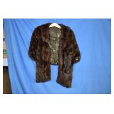 Vtg Fur Shawl