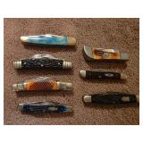 7 Vtg Folding Pocket Knives 7 Vtg Folding Pocket Knives