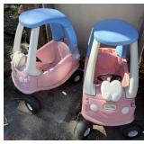 Two Vtg Little Tikes Cars Two Vtg Little Tikes Cars