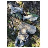 Vtg Concrete Garden Decor � Some Broken Vtg Concrete Garden Decor � Some Broken