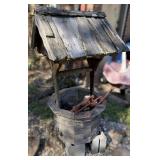 Vtg Wooden Wishing Well Decor Vtg Wooden Wishing Well Decor