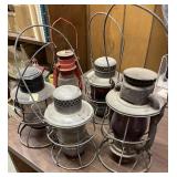Vtg Dietz & Other Lanterns Vtg Dietz & Other Lanterns