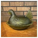 Vtg Indiana Glass Hen on Nest Vtg Indiana Glass Hen on Nest