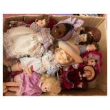 Vtg Porcelain Dolls Vtg Porcelain Dolls