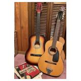 Vtg Acoustic Guitars and Music Books Vtg Acoustic Guitars and Music Books