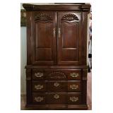 Vaughan Bassett Wood Armoire Cabinet Vaughan Bassett Wood Armoire Cabinet
