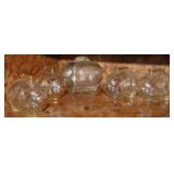 Anchor Hocking Vtg Glass Pig Banks Anchor Hocking Vtg Glass Pig Banks