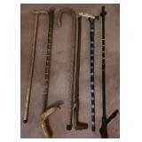 Six Walking Sticks Six Walking Sticks