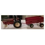 Vtg Cast Metral International Tractor Vtg Cast Metral International Tractor