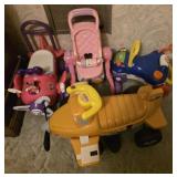 Vtg Ride-On Toys Assortment Vtg Ride-On Toys Assortment