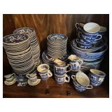 Vtg Blue and White Japanese Dishes Vtg Blue and White Japanese Dishes