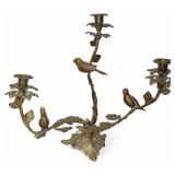 Vtg Brass Candelabra w/Birds Vtg Brass Candelabra w/Birds