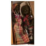 Vtg Pair of Caribbean Souvenir Dolls Vtg Pair of Caribbean Souvenir Dolls