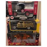 1:24 Scale Die-Cast Vehicle Trio 1:24 Scale Die-Cast Vehicle Trio