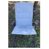 Vtg Folding Metal Rocking Chair Vtg Folding Metal Rocking Chair
