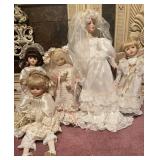Vtg Porcelain Dolls � Brinn�s 1997+ Vtg Porcelain Dolls � Brinn�s 1997+