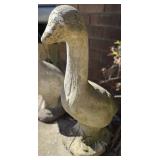 Vtg Concrete Garden Goose Statue Vtg Concrete Garden Goose Statue