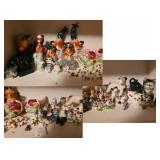 Vtg Ceramic Animal Figurines Vtg Ceramic Animal Figurines