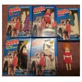 Vtg Knickerbocker Annie Dolls Set Vtg Knickerbocker Annie Dolls Set