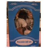 Vtg Porcelain Doll Set in Box Vtg Porcelain Doll Set in Box