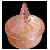 Indiana Glass Pink Depression Dish Indiana Glass Pink Depression Dish