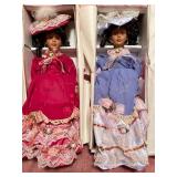 Vtg Porcelain Dolls in Boxes Vtg Porcelain Dolls in Boxes