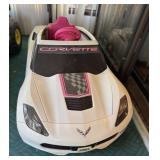 Vtg Children�s Electric Corvette Car Toy Vtg Children�s Electric Corvette Car Toy