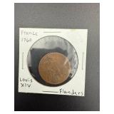 1760 France Louis XIV Coin