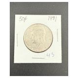 1981 Kennedy Half Dollar