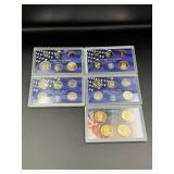 2005 and 2008 United States Mint Proof Sets