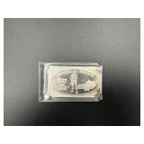 1973 Daniel Boone 1oz Silver Bar