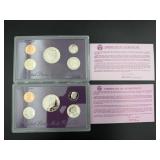 1992 & 1993 United States Mint Proof Sets