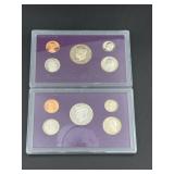 1989 and 1991 US Mint Proof Sets
