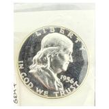 1956 Half Dollar Proof Frosted Gem +