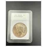 1923 Peace Silver Dollar in Holder