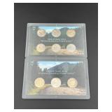 2005 & 2006 United States Mint Nickel Sets