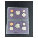 1989 & 1990 U.S. Mint Proof Coin Sets