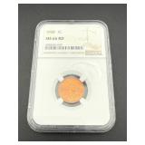 1958 Penny MS 66 RD by NGC