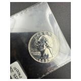 1955 Proof Quarter in Protective Sleeve