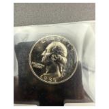 1955 Proof Washington Quarter Coin