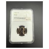 1962 Jefferson Nickel PF 67 by NGC
