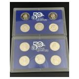 2003 and 2005 US Mint State Quarters Proof Sets